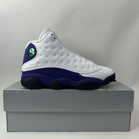 Nike Shoes Air Jordan 13 Retro “Lakers/Purple White” 2024 - Picture 4 of 8